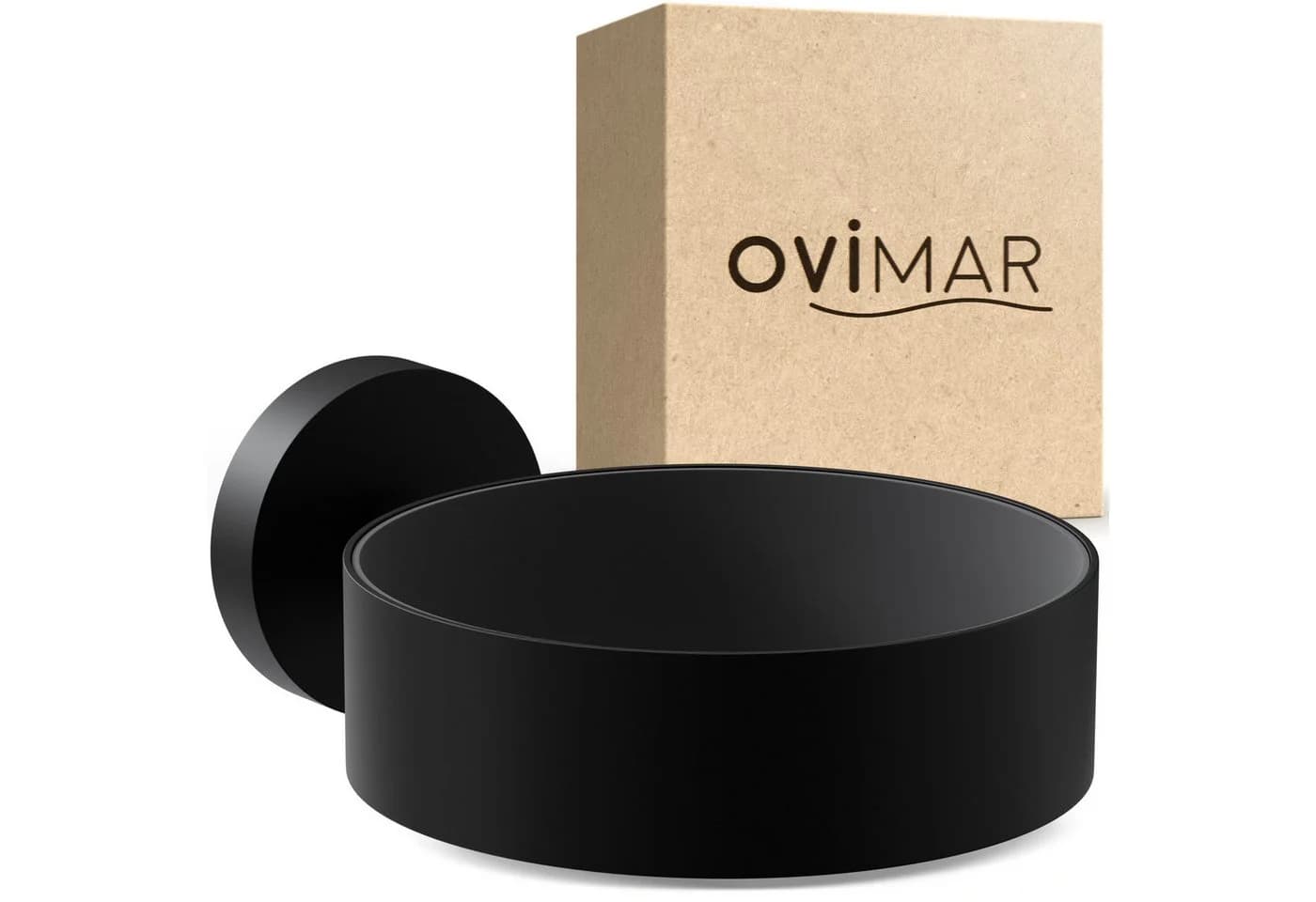 ovimar Haartrocknerhalter Kvitoya, Schwarz, Edelstahl - Bild 2