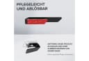 ovimar Handtuchstange Kongsoya, Aluminium, Schwarz, zum Kleben Bild 4