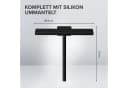 ovimar Duschabzieher Tomma Schwarz Silikon Kleben Bild 3
