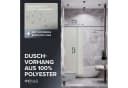 ovimar Duschvorhang Beige Polyester Modern Bild 1