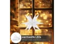 ovilum LED Stern Leuchtstern Weiß Kunststoff Bild 1
