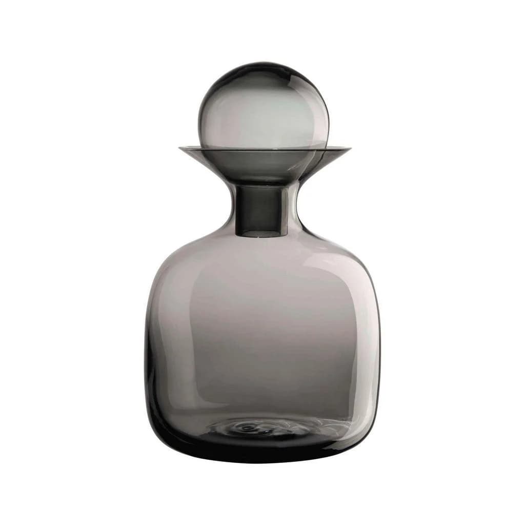 ASA Karaffe Grau Glas 1,5 L 18,5 cm Deckel