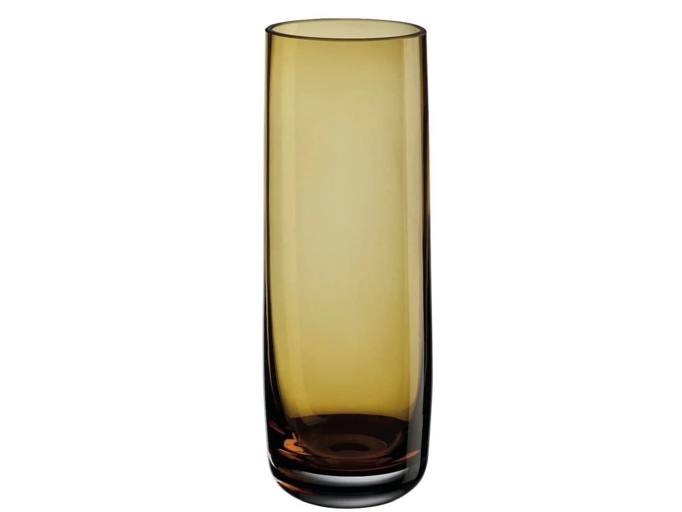 ASA SELECTION Dekovase Ajana Vase Bernsteinfarben Glas Ø 10,5 cm - Bild 2