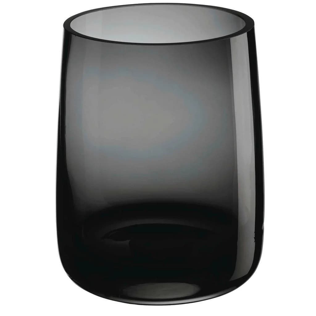 ASA Vase Dunkelgrau Glas 18 cm Dekoration