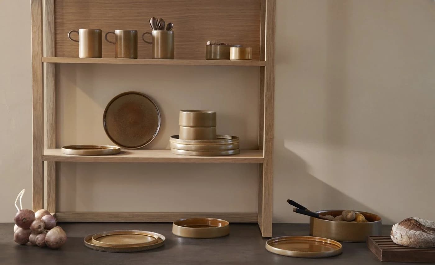 ASA Selection »form'art« Tafelservice gobi Essteller Rot-Braun - Bild 5