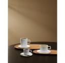 ASA SELECTION Henkelbecher Oco Fine Bone China Weiß 0,35 l Bild 1