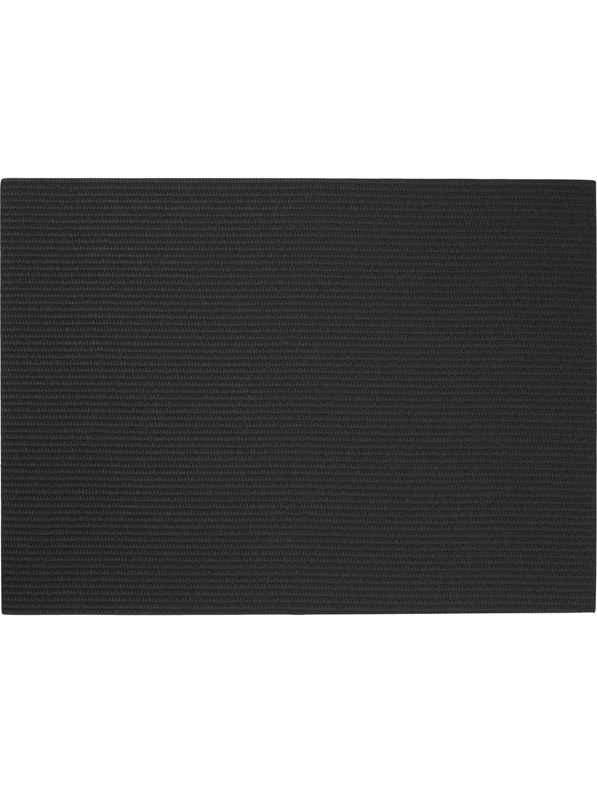ASA SELECTION Tischset SISAS ROUGH PLACEMATS Schwarz Polyurethan