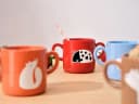 ASA SELECTION Henkelbecher Wal 0,25l New Bone China Weiß Bild 3