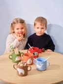 ASA SELECTION Henkelbecher Buddies Frosch 0,25l New Bone China Weiß Bild 4