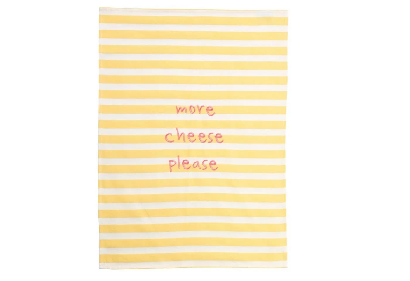 ASA SELECTION Geschirrtuch More Cheese Please Gelb 50x70cm - Bild 2