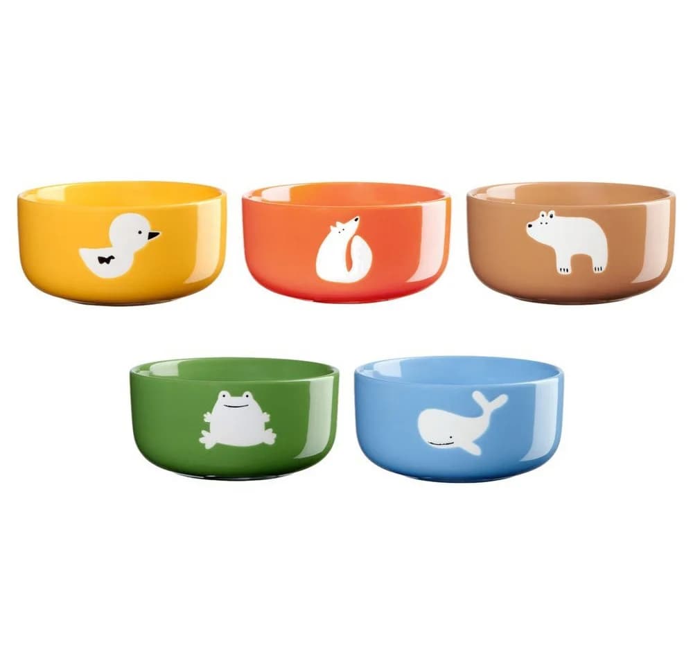ASA Selection Servierschale Buddies Frosch Blau New Bone China - Bild 4