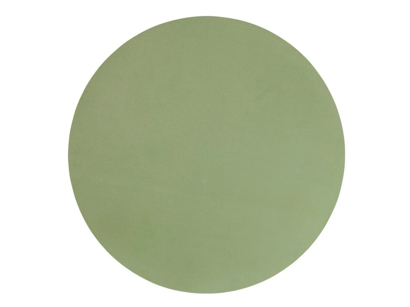 ASA SELECTION Platzset leather optic rund sage 38cm - Bild 2