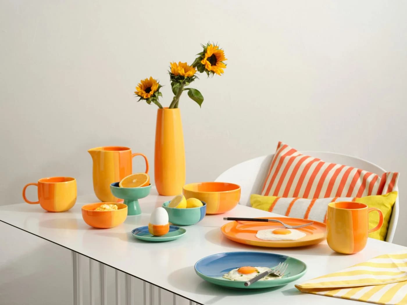ASA SELECTION Dekovase ease Vase orange smoothie 9x18cm