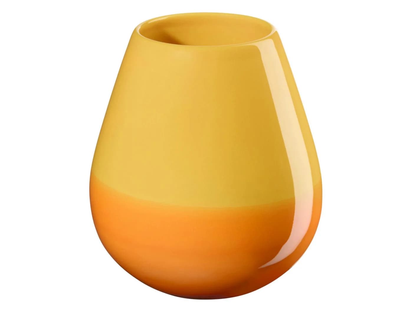 ASA SELECTION Dekovase ease Vase orange smoothie 9x18cm - Bild 2