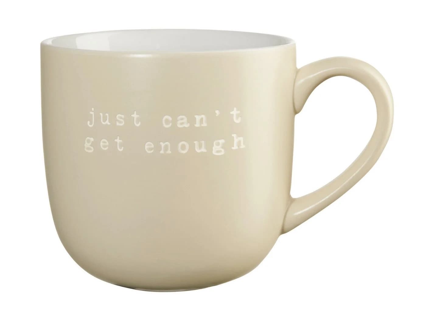 ASA SELECTION Henkelbecher hey! 0,6l New Bone China Beige - Bild 2
