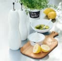 ASA SELECTION Essig-/Ölflasche Grande 0,75 l Porzellan Weiß Bild 1