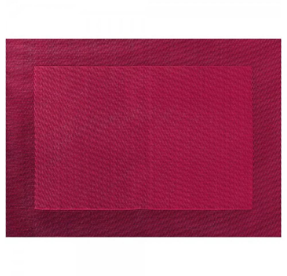 ASA SELECTION Tischdecke Granatapfelrot 46 x 33 cm