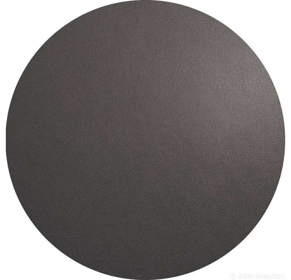 ASA SELECTION Platzset rund Lederoptik Basalt 38 cm - Bild 2
