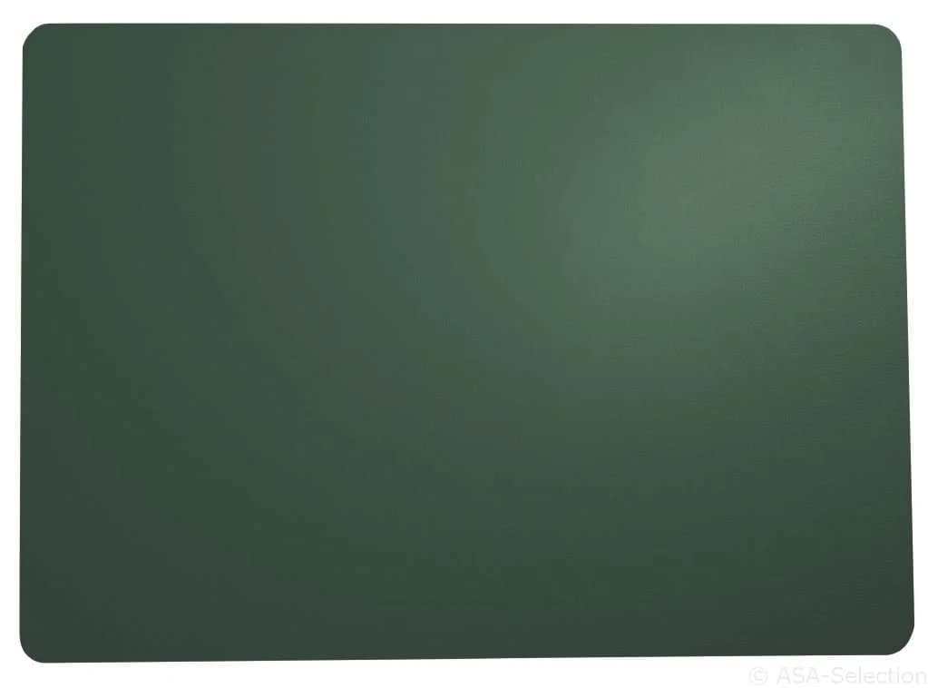 ASA SELECTION Tischset Lederoptik Grün 46x33cm