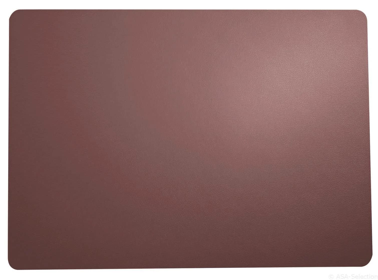 ASA SELECTION Platzset Lederoptik 46x33cm Lila