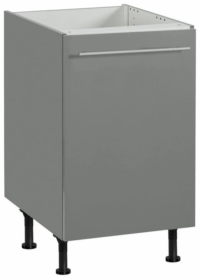 OPTIFIT Spülenschrank Bern Grau 50cm mit höhenverstellbaren Füßen - Bild 2