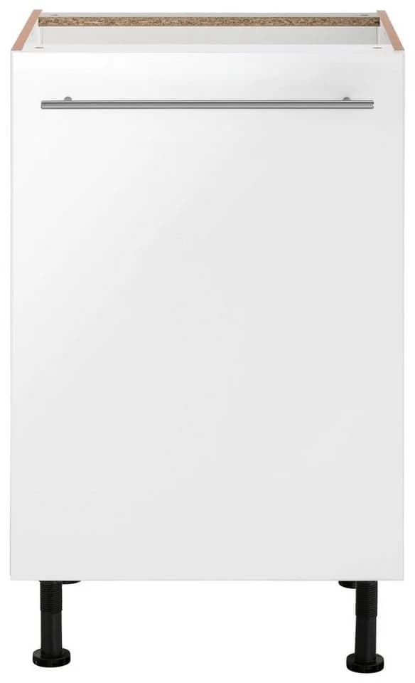 OPTIFIT Spülenschrank Bern Weiß Hochglanz 50cm - Bild 3