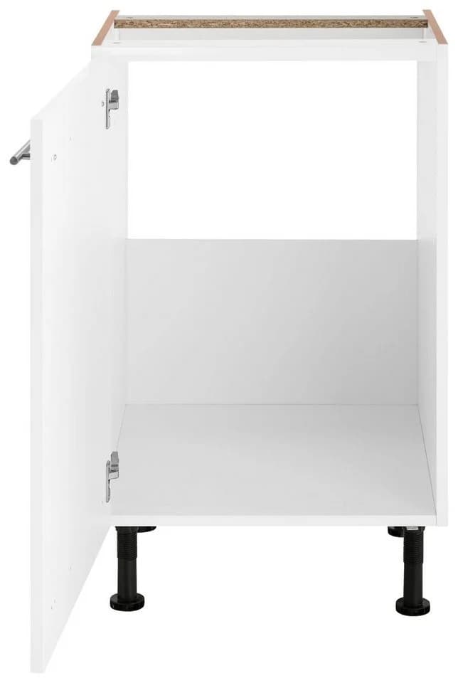 OPTIFIT Spülenschrank Bern Weiß Hochglanz 50cm - Bild 4