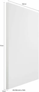 Kochstation KS-Cara Frontblende Weiß für Geschirrspüler 60cm Bild 2