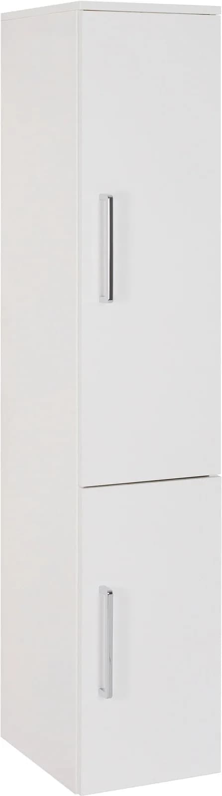 OPTIFIT Midischrank Ava Weiß Glänzend 2-Türer