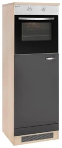 OPTIFIT Faro Backofen/Kühlumbauschrank Anthrazit 60cm Bild 2