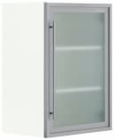 OPTIFIT Glashängeschrank Grau Weiß 50cm Modern Bild 2