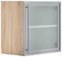 OPTIFIT Hängeschrank Silber Eichefarben 60cm Bild 2