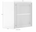 OPTIFIT Hängeschrank Silber Eichefarben 60cm Bild 3