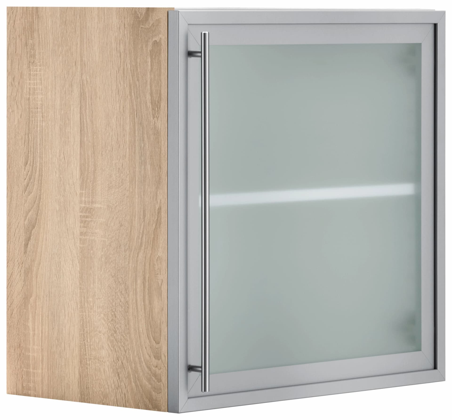 OPTIFIT Hängeschrank Silber Eichefarben 60cm - Bild 4