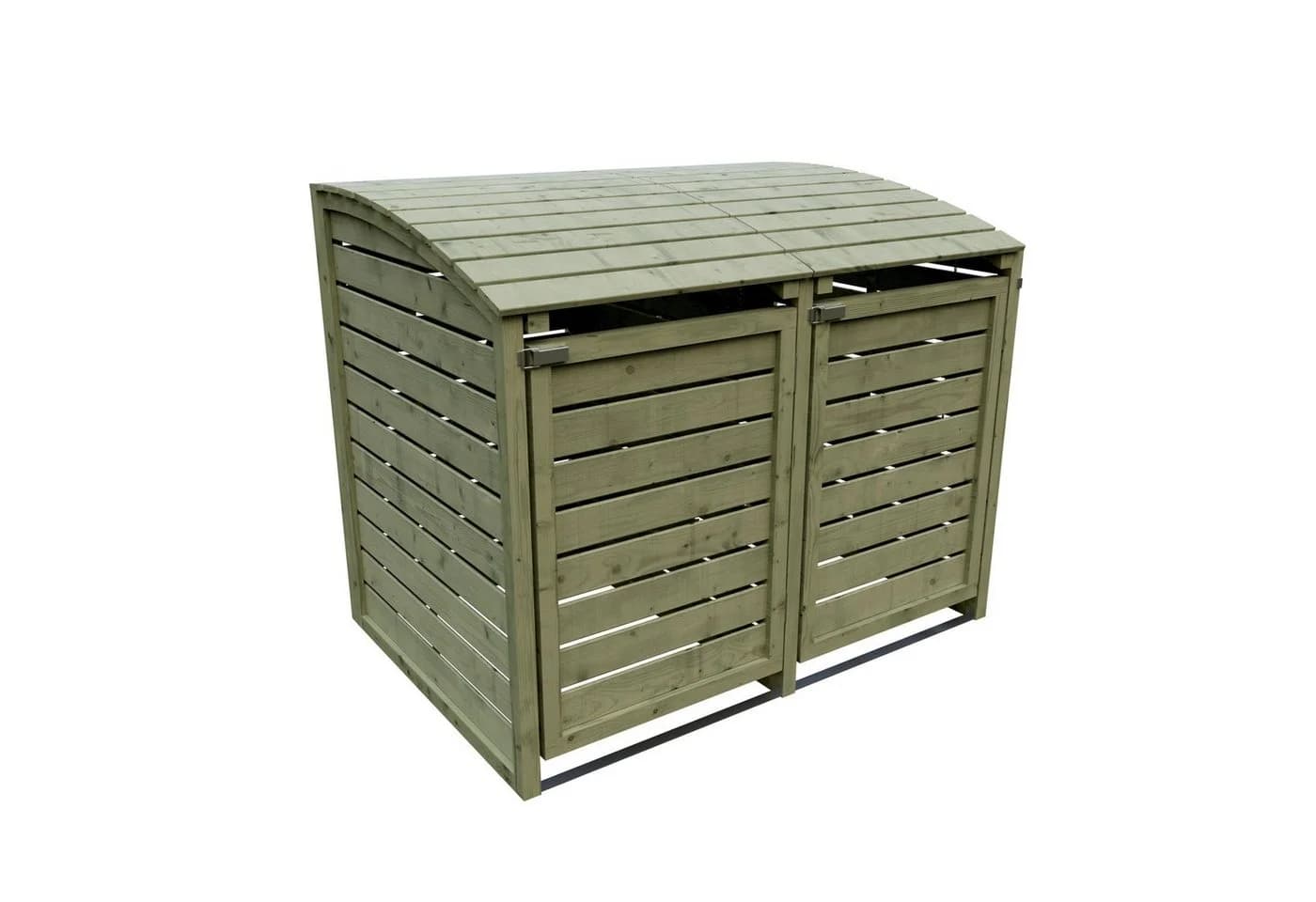 Tetzner & Jentzsch Mülltonnenbox HENRI 2-fach Braun