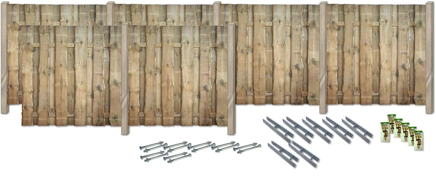 Konifera Sichtschutzelement Fullerton Grün Massivholz Stahl