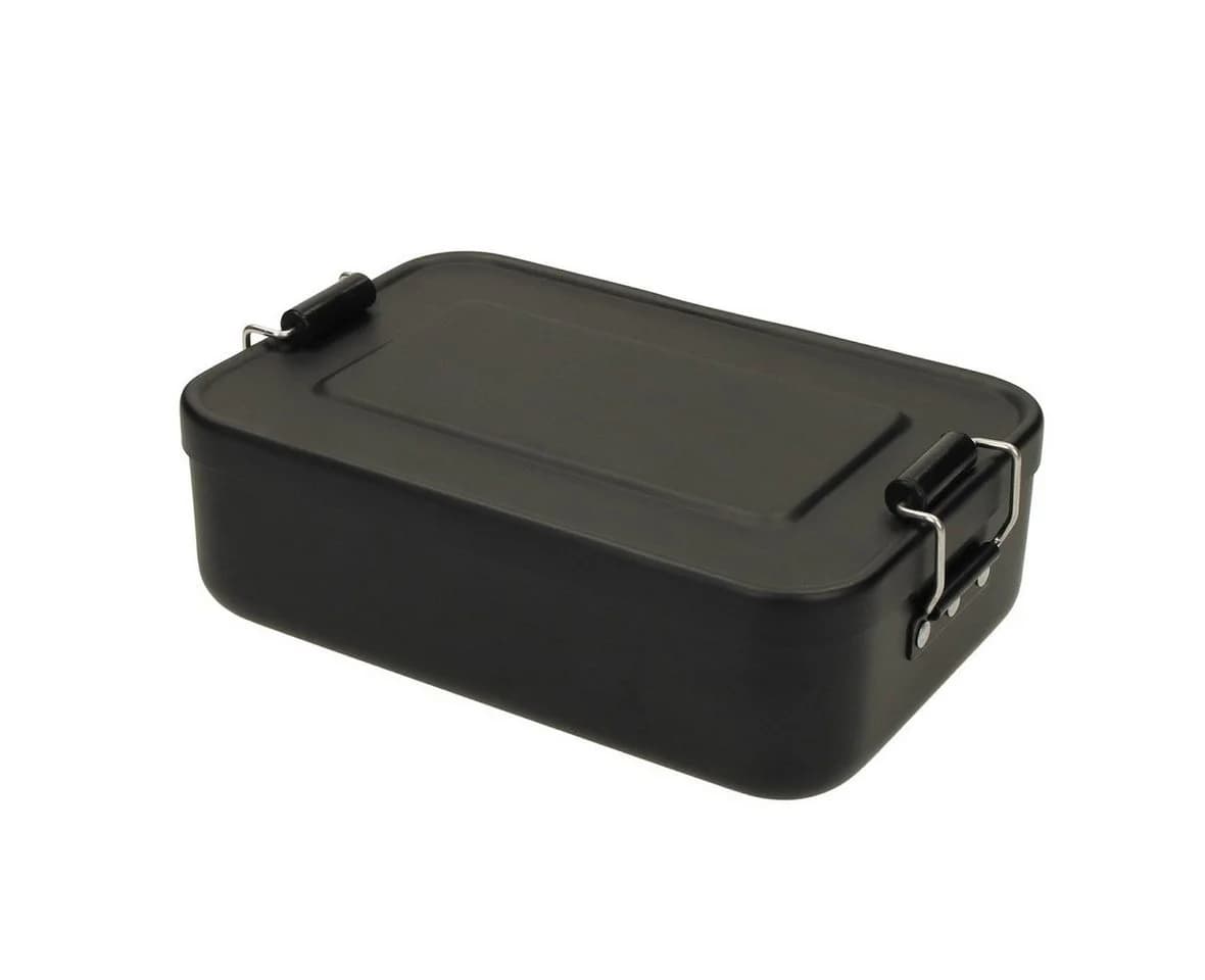 elasto Aufbewahrungsbox Aluminium Grau 1080ml Brotbox - Bild 3