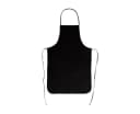 elasto Kochschürze "Gastro" Schwarz - Baumwolle mit Tasche Bild 1