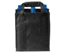 elasto Flaschenträger Tasche "Deluxe" Schwarz für 6 Flaschen Bild 3