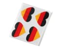 elasto Dekoobjekt Fantape "Herz" 4er-Set Bunt Bild 2