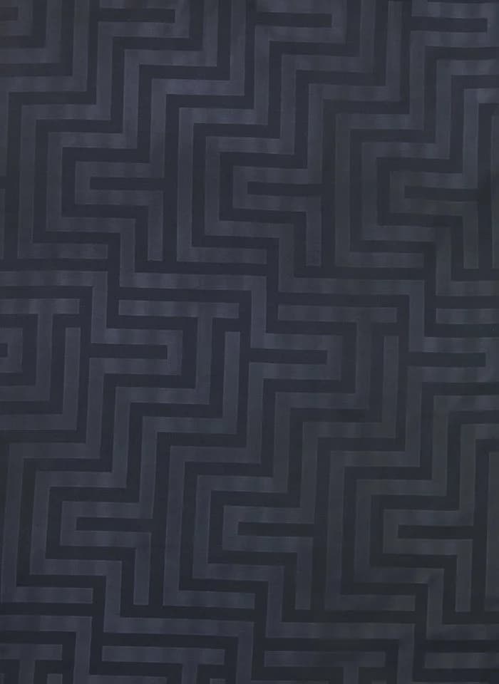Optidream Bettwäsche Set Mikrofaser 135x200 Design geprägt Labyrinth schwarz - Bild 4