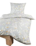 Optidream Bettwäsche Set Mikrofaser 135x200 grau gold Bild 3