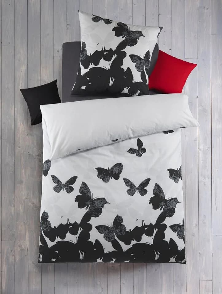 Optidream Renforcé Bettwäsche Set 135x200 Design Mariposa