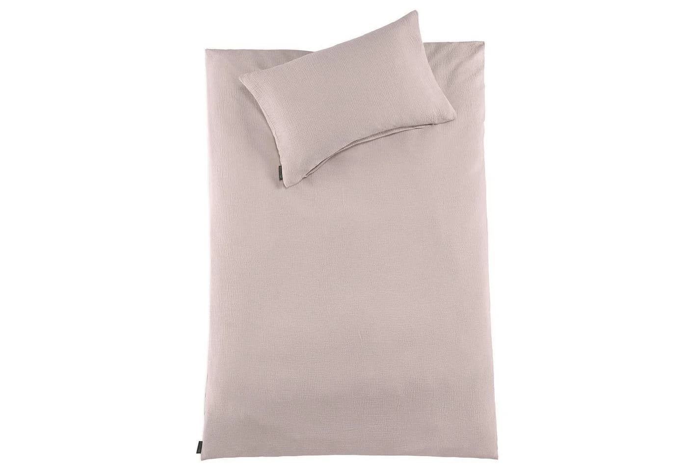 Holiday Heimtex Babybettwäsche PURE HUG Rose 100x135cm Baumwolle - Bild 2