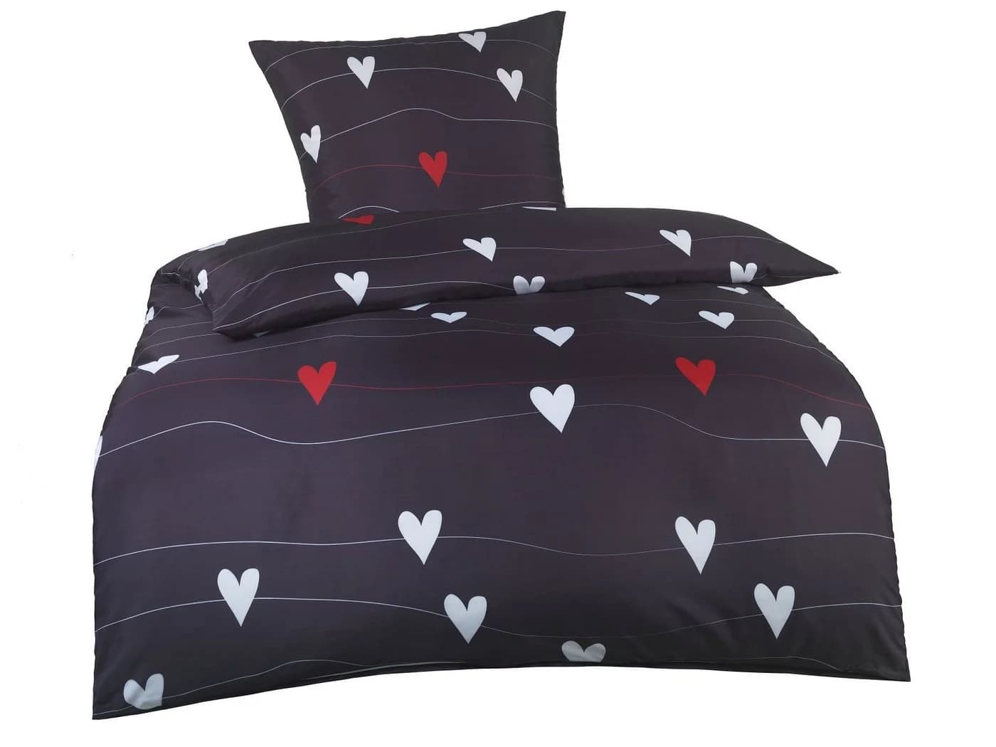 Holiday Heimtex OptiDream Basic Mikrofaser-Bettwäsche 135x200 cm