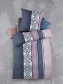 Optidream Bettwäsche Set Mikrofaser Blau Rosa 2-teilig Bild 2