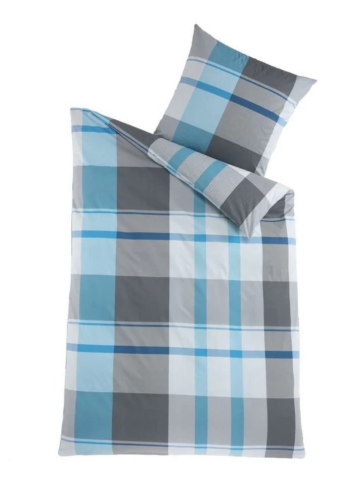 Optidream Bettwäsche Set Renforcé Petrol blau 135x200