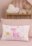 United Labels® Peppa Wutz Dekokissen Little girl Big dreams Bild 1