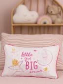 United Labels® Peppa Wutz Dekokissen Little girl Big dreams Bild 5