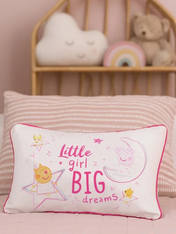 United Labels® Peppa Wutz Dekokissen Little girl Big dreams - Bild 5